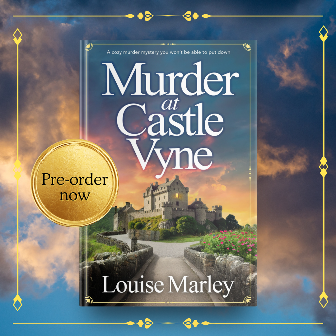 Murder at Castle Vyne blog tour promo