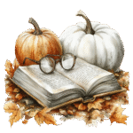 White Fall Clipart Graphics Pack – 28 Rustic Autumn Images