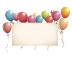 party banner graphic