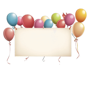 party banner graphic