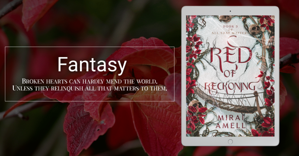 Red of Reckoning Book Tour promo
