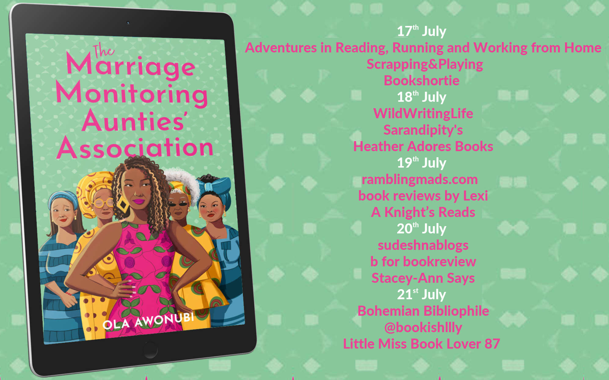 The Marriage Monitoring Aunties Association Blog Tour