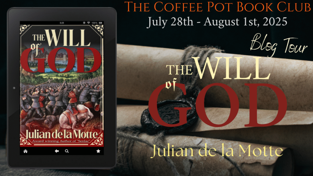 The Will of God blog tour banner