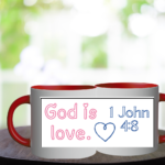 🖍️ Kids’ Colorable Bible Mug Wraps – 12 Black & White Templates