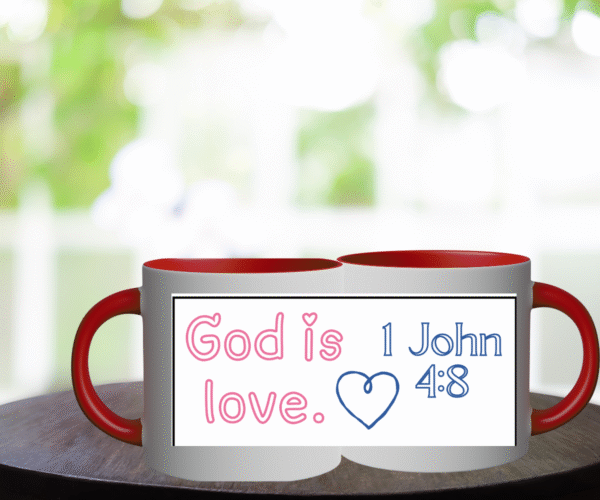 🖍️ Kids’ Colorable Bible Mug Wraps – 12 Black & White Templates