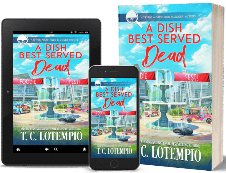 A Dish Best Served Dead cover mockup