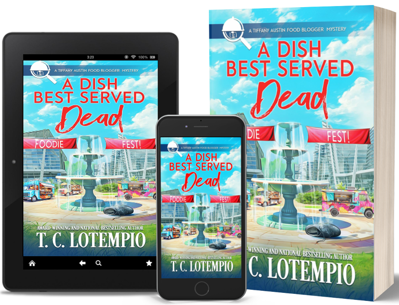 A Dish Best Served Dead cover mockup