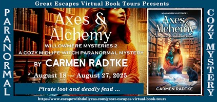 Axes & Alchemy book tour banner