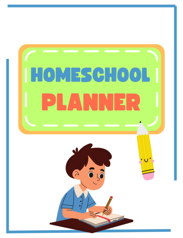 📚 19-Page Homeschool Planner Printable