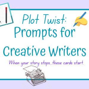plot twist Story Prompts Card Deck for Writers