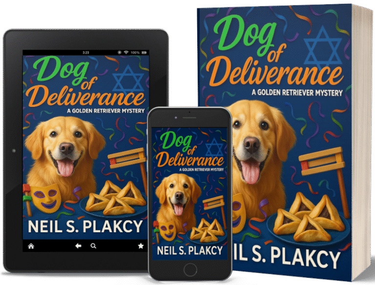 Dog of Deliverance: A Golden Retriever Mystery book mockup