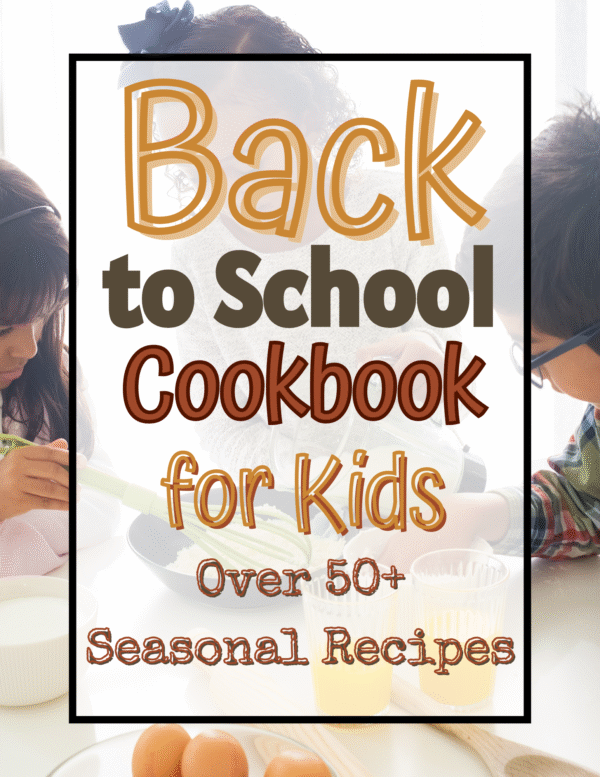 back to school cookbook for kids cover
