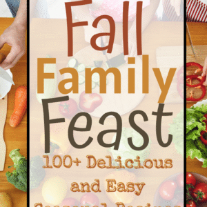 Fall Family Feast cook book cover