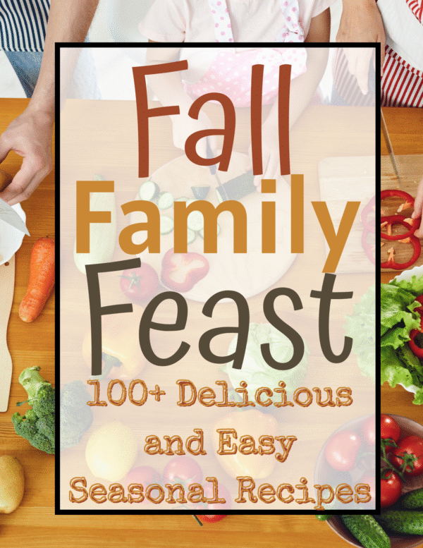 Fall Family Feast cook book cover