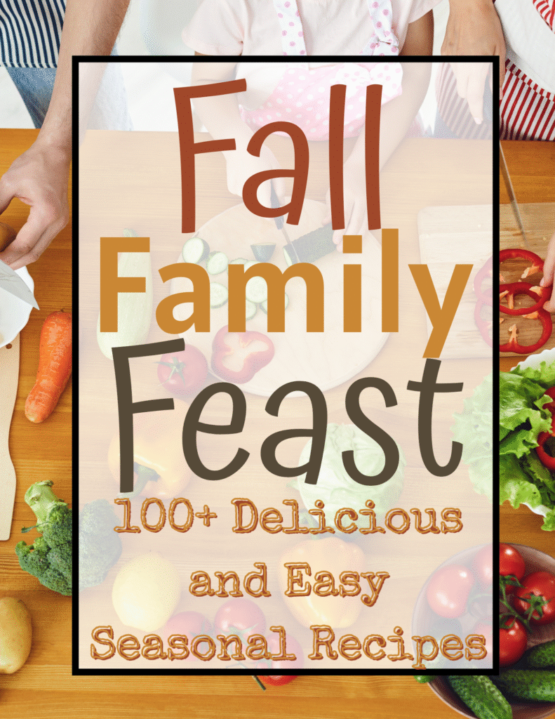 Fall Family Feast cook book cover