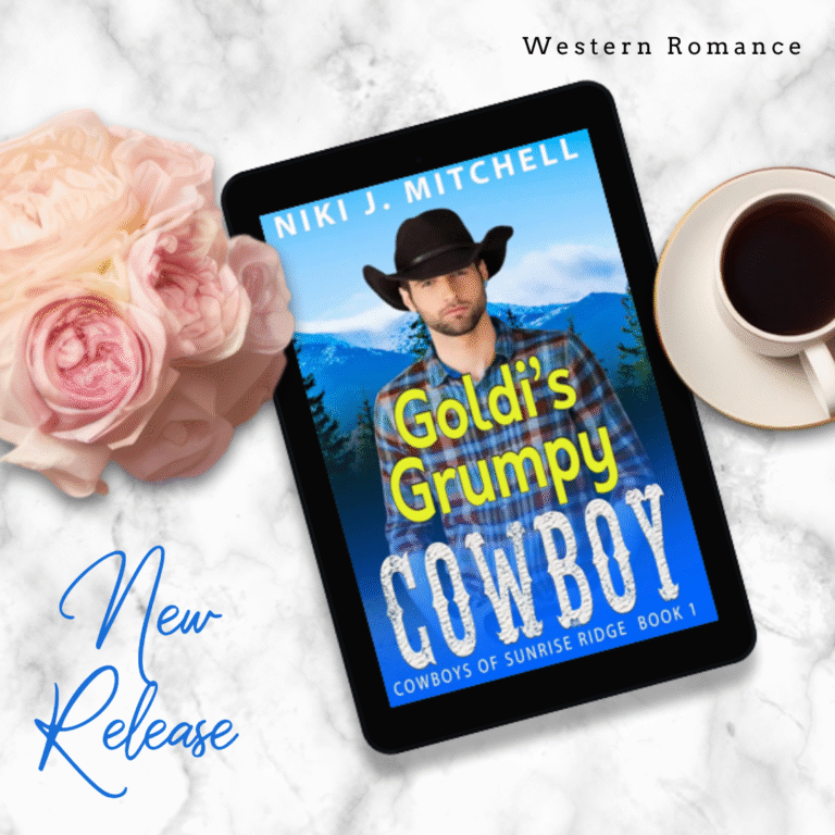 Goldi's Grumpy Cowboy book mockup