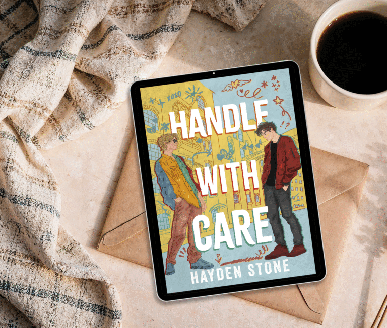 Handle with Care book mockup