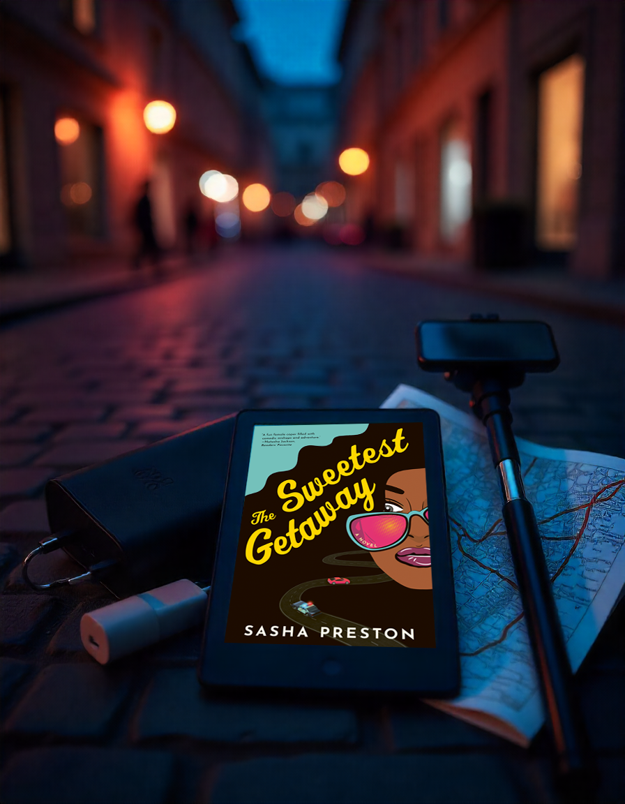 The Sweetest Getaway book mockup
