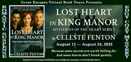 Lost Heart in King Manor book tour banner