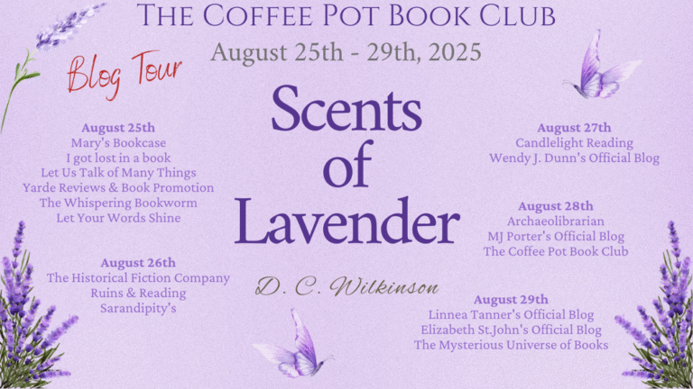 Scents of Lavender blog tour schedule
