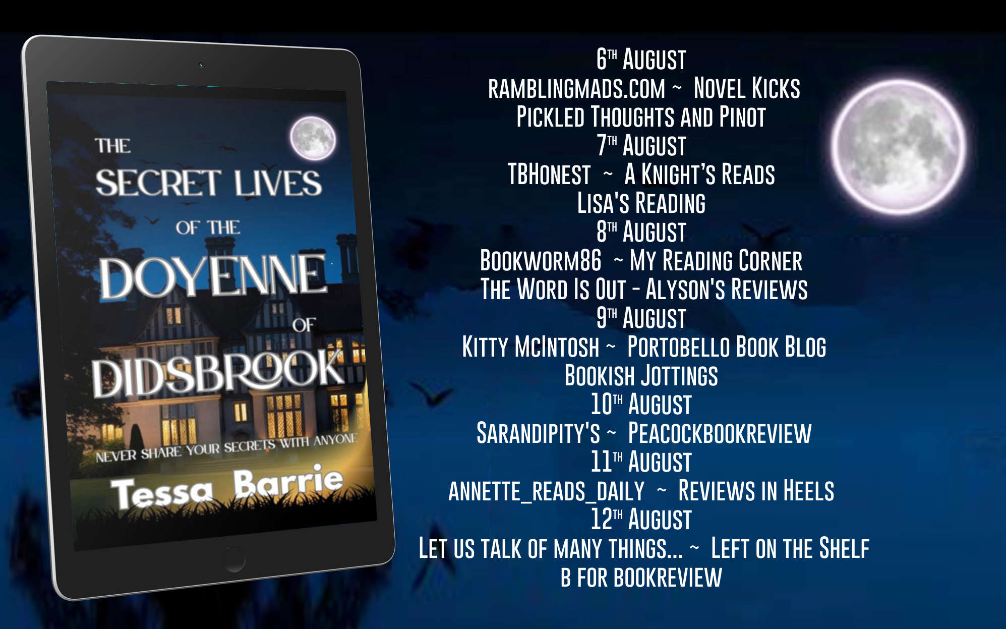 The Secret Lives of the Doyenne of Didsbrook