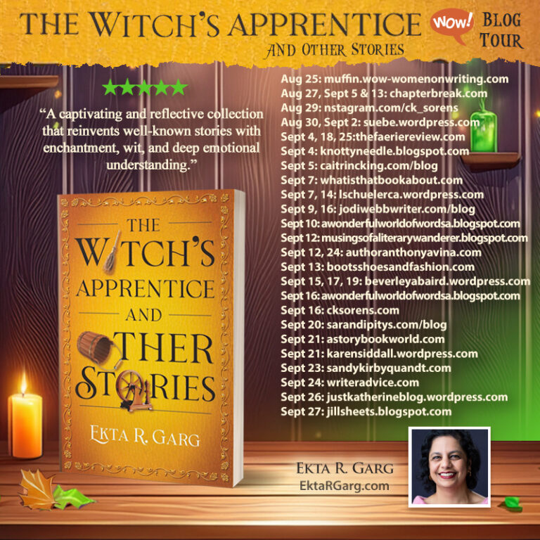 The Witch's Aprentice Blog tour schedule
