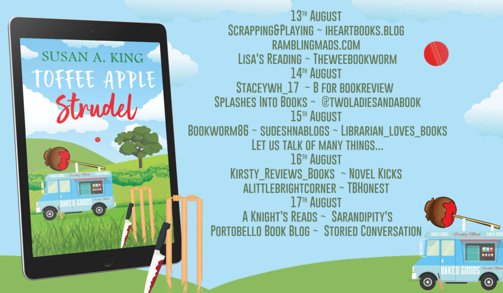 Toffee Apple Strudel blog tour schedule
