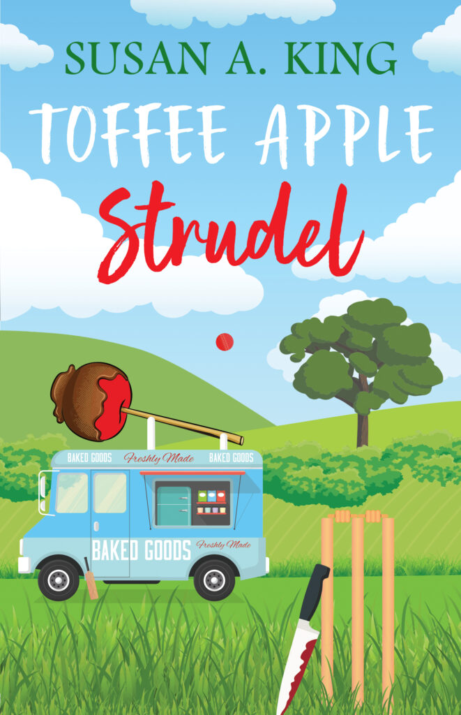 Toffee Apple Strudel blog tour book cover