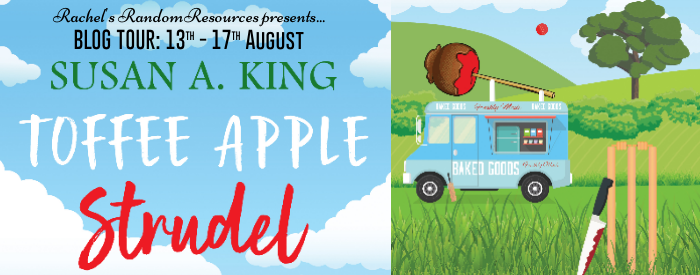 Toffee Apple Strudel blog tour banner