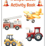 transportation activity book cover