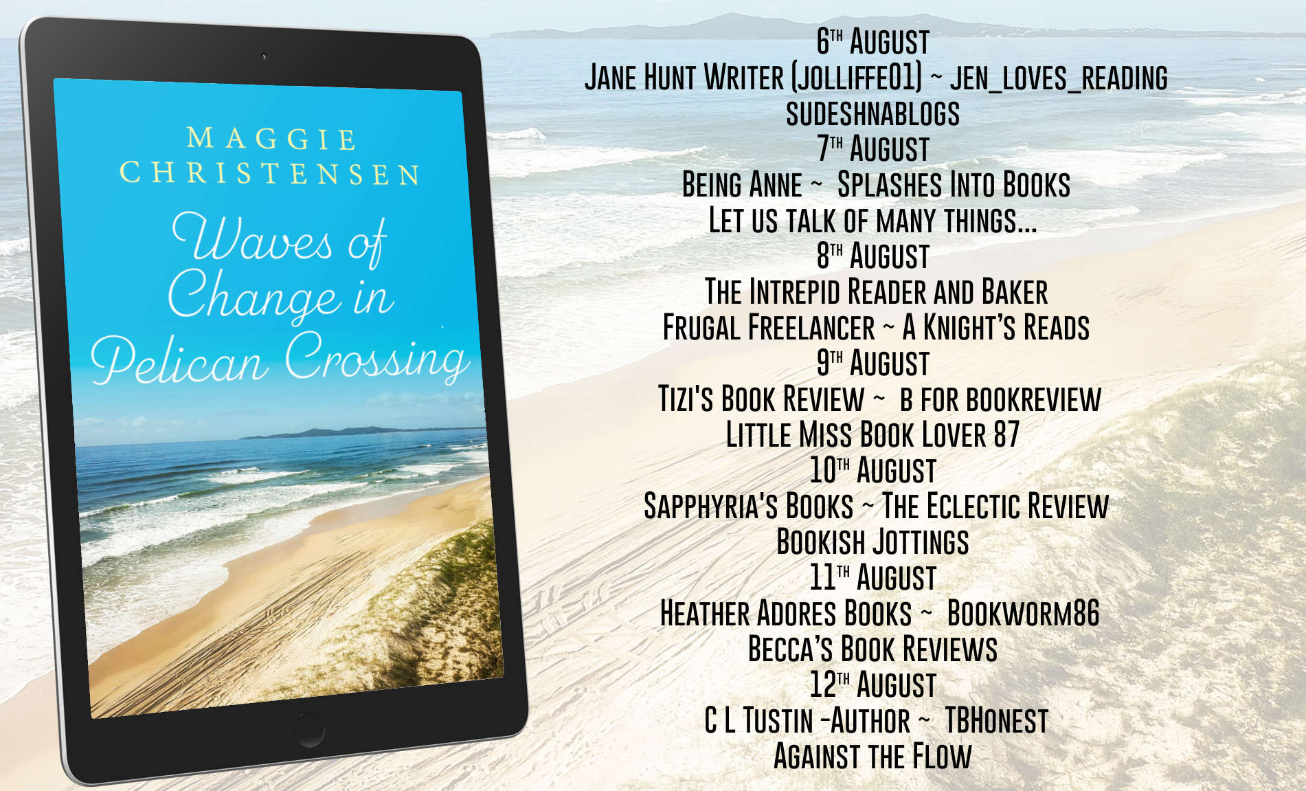Waves of Change in Pelican Crossing Blog Tour