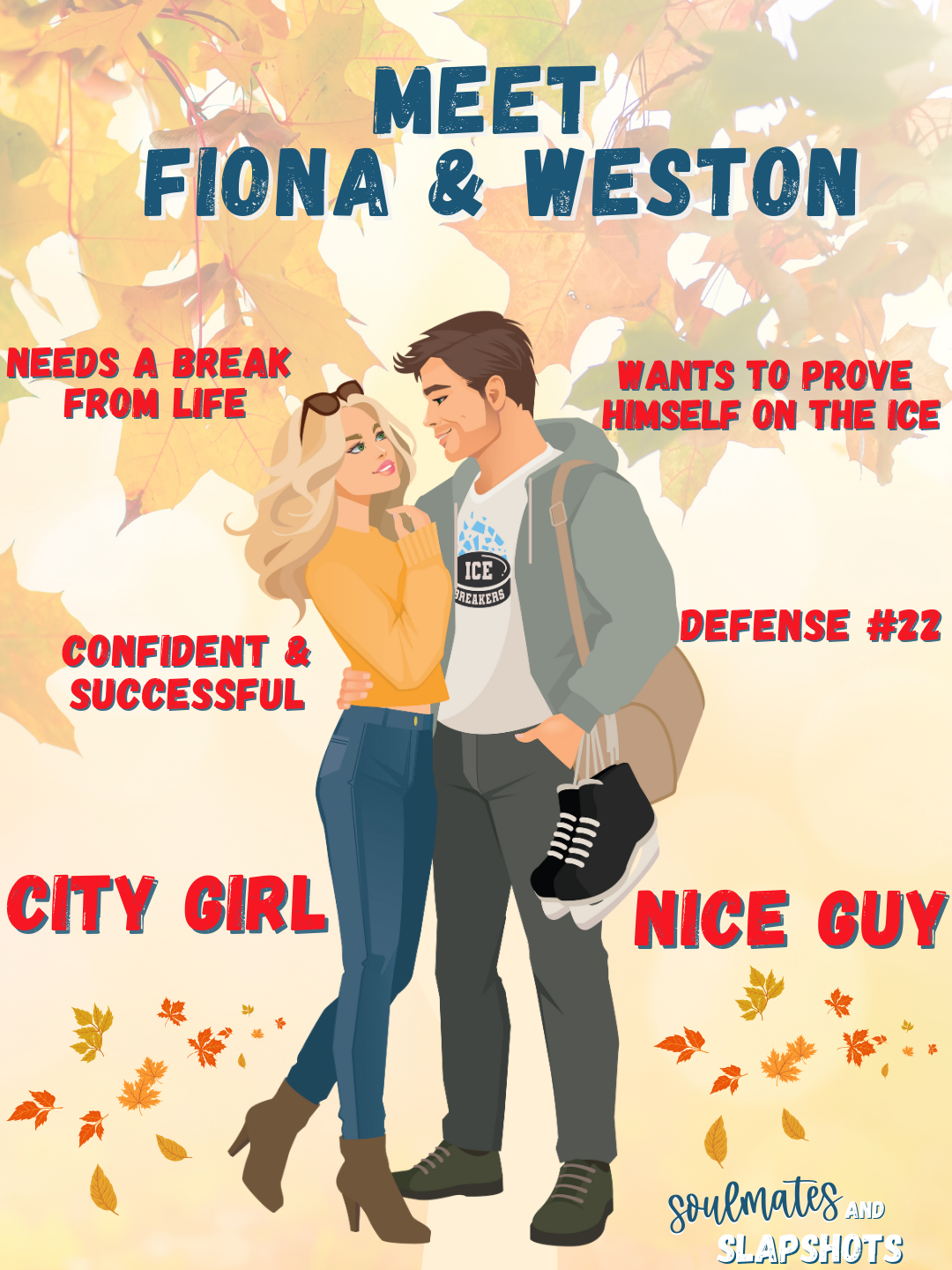 Soulmates and Slapshots book blitz mockup