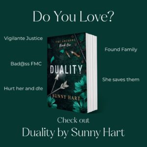 Duality Book Tour and Guest Post
