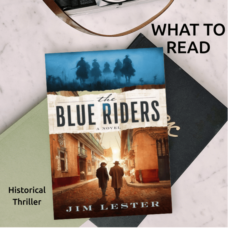 The Blue Rider's book mockup