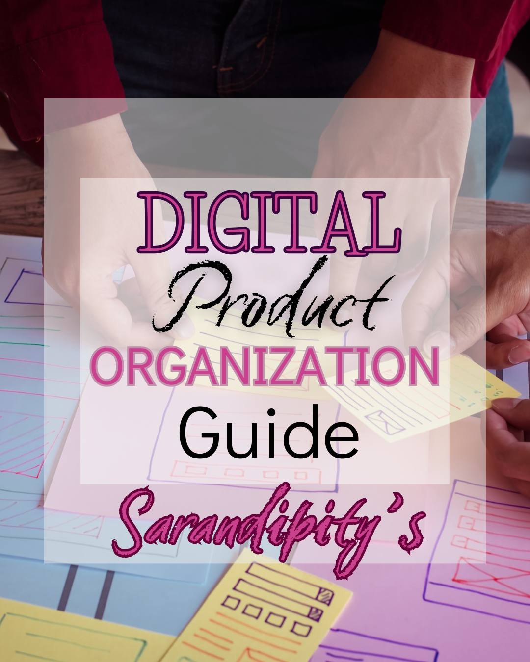 digital product organization guide cover