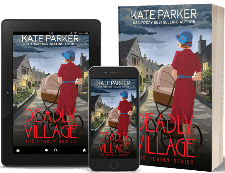 Deadly Village book mockup