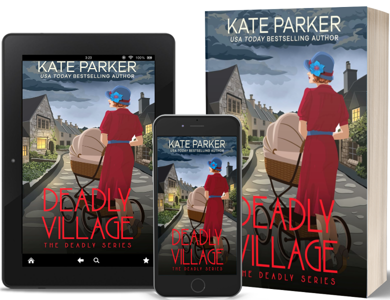 Deadly Village book mockup