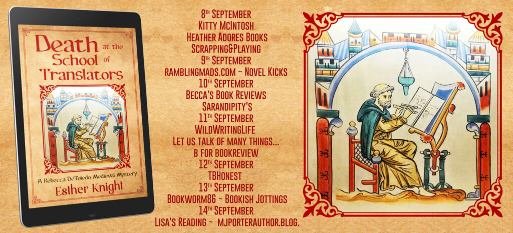 Death At the School of Translators book tour schedule
