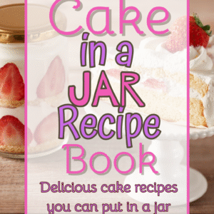 Cake in a Jar recipe book cover