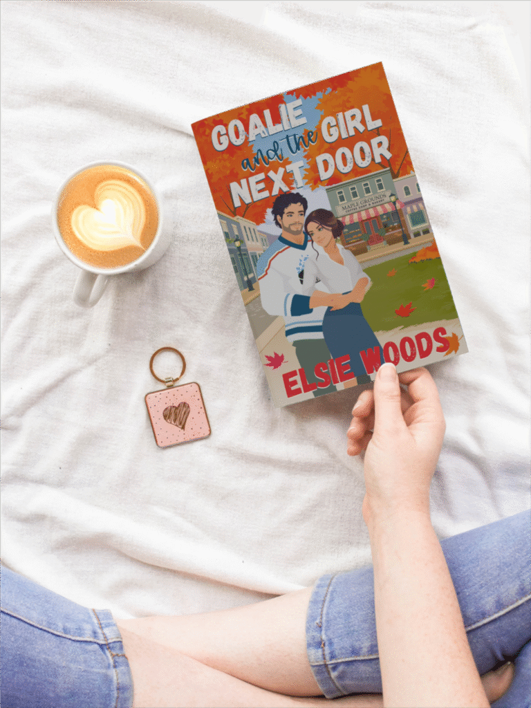 Goalie and the Girl Next Door book mockup
