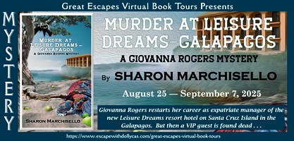 MURDER AT LEISURE DREAMS book banner