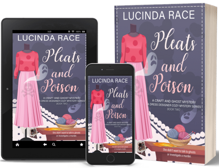Pleats and Poison Book Tour and Author Guest Post
