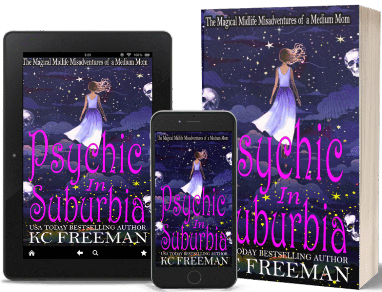 Psychic in Suburbia book mockup