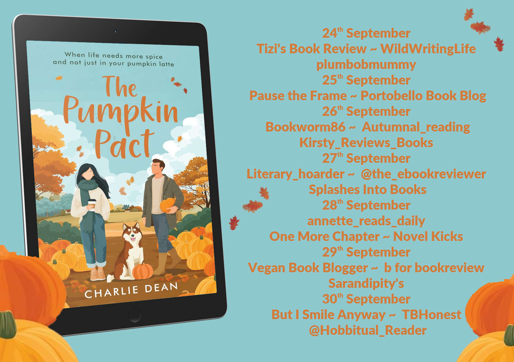 The Pumpkin Pact Blog Tour