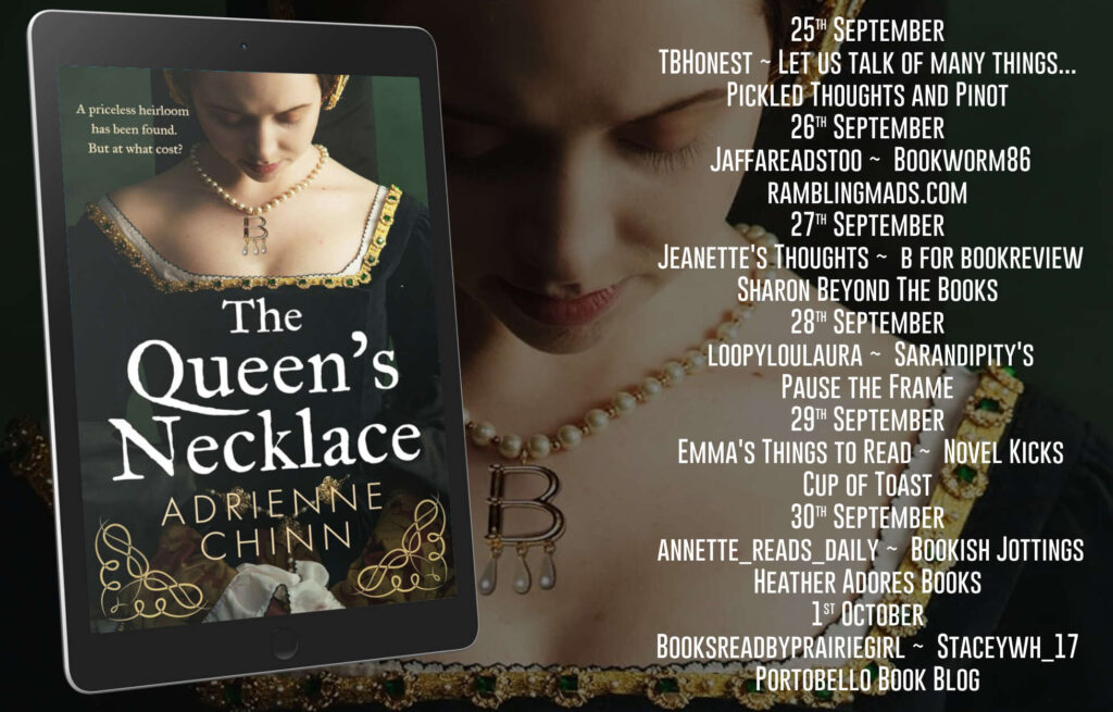 The Queen's Necklace banner schedule