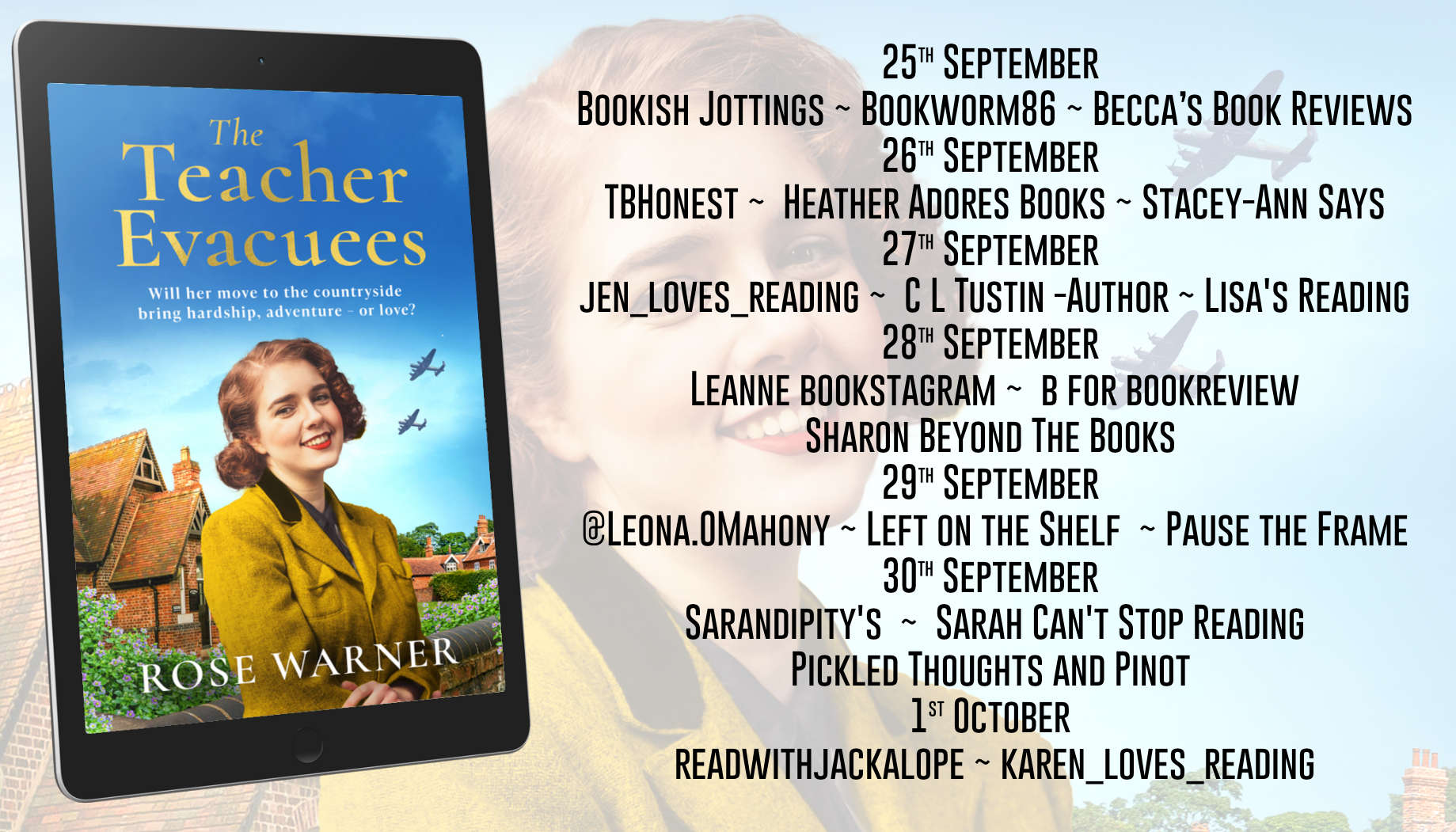 The Teacher Evacuees Blog Tour