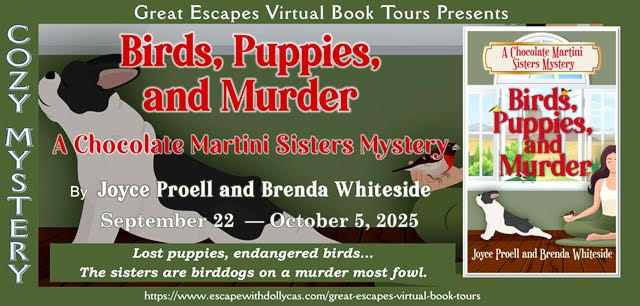 Birds, Puppies, and Murder Book banner