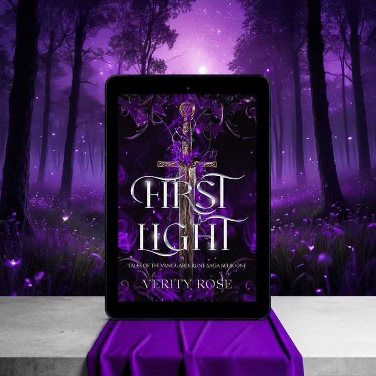First Light book mockup