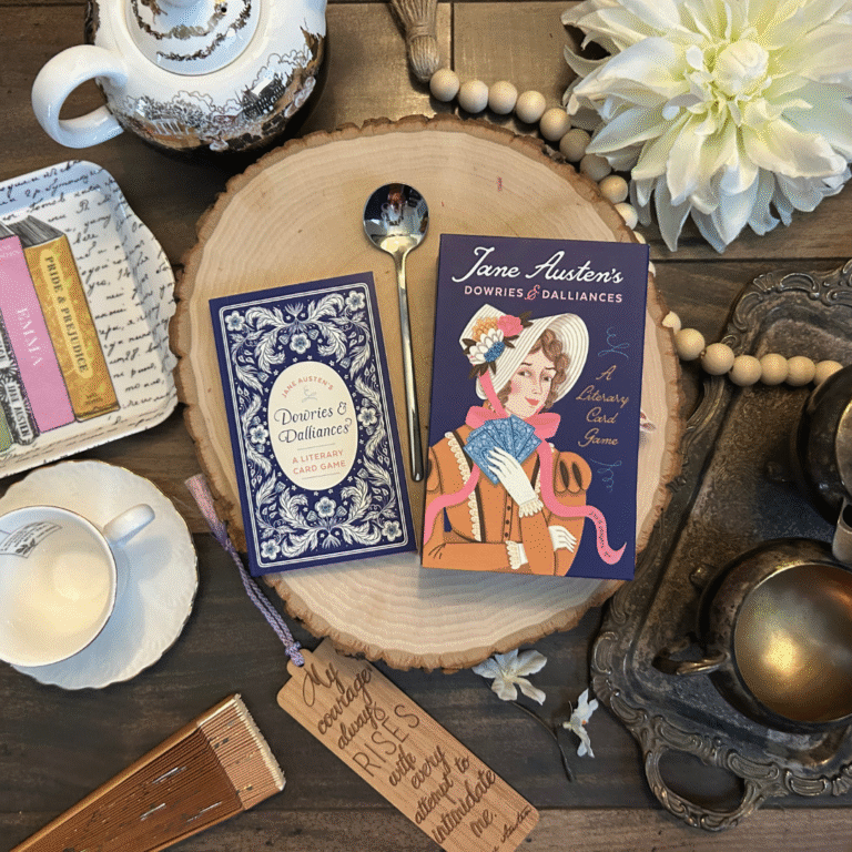 Jane Austen's Dowries and Dalliances: A Literary Card Game mockup