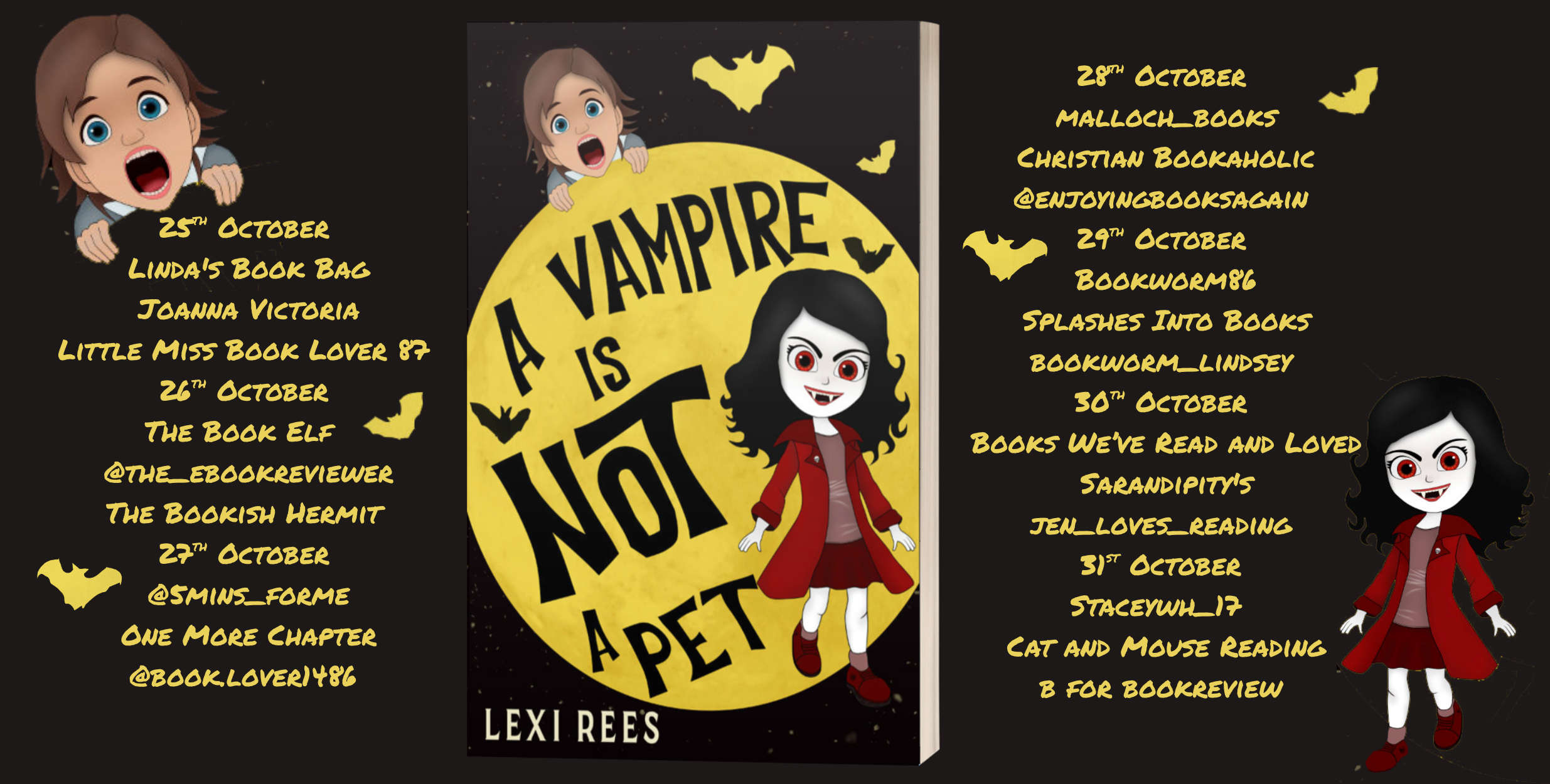 A Vampire is NOT a Pet Blog Tour and Guest Post